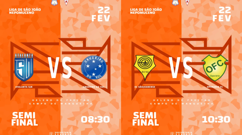 DOMINGO DE FOGO NO HELENO DE FREITAS! SEMIFINAIS DECISIVAS PELO TÍTULO DE SÃO JOÃO NEPOMUCENO!
