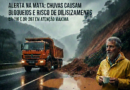 Alerta na Mata: ZCAS traz chuvas persistentes e risco de deslizamentos